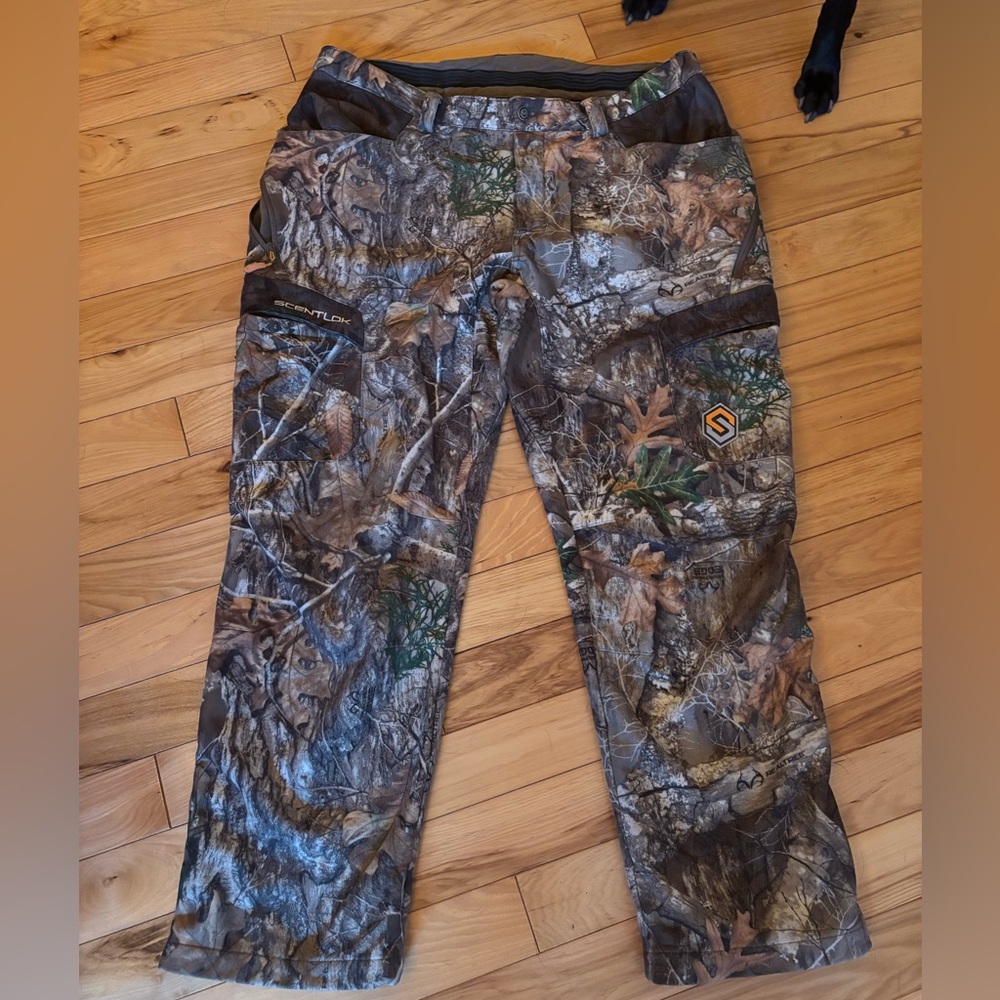 ScentLok Mens Camo Pants, XL